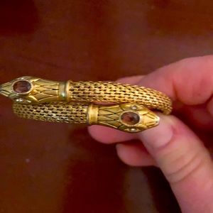 Set of Necklace earrings and bracelet snake Stella and Dot